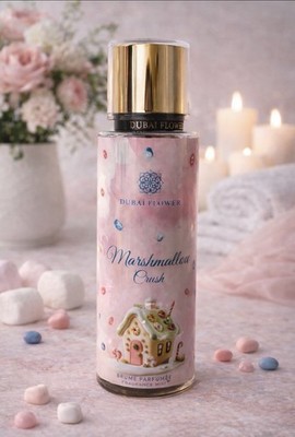 Dubai Flower Body & Fragrance Mist - Marshmallow Crush Bodyspray 250ml **NEU**