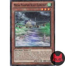 Yugioh Mecha Phantomungeheuer Hamstrat BP02-DE124 Mosaic Rare 1. Auflage NM