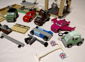 Lego 8639 Cars 2 Big Bentley Bust Out Set (Incomplete)