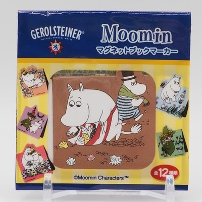 Moominmamma Moominpappa Moomin x Gerolsteiner Magnet Bookmark Japan oo405