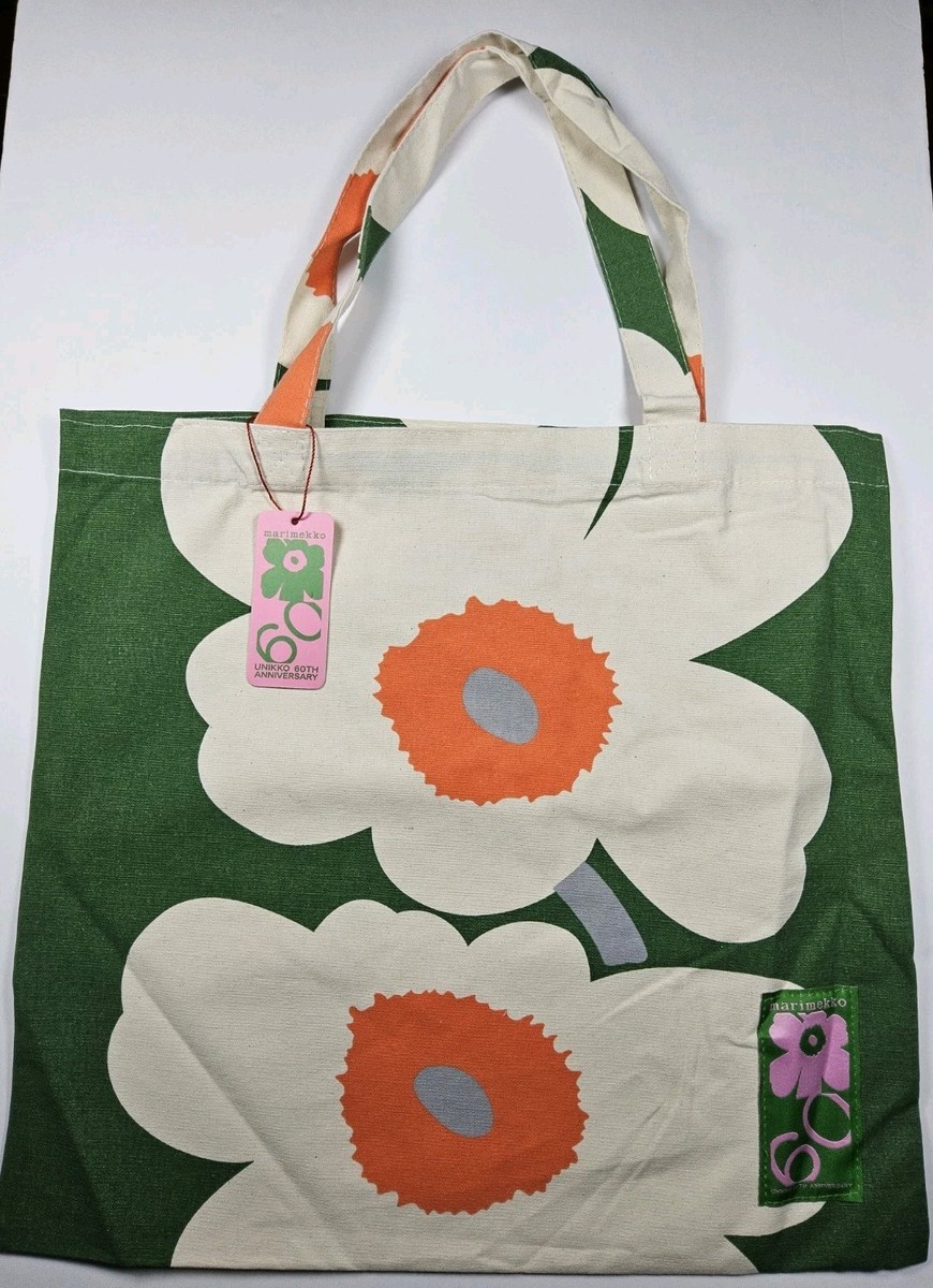 Marimekko Unikko 60th Anniversary Limited Tote Bag | eBay