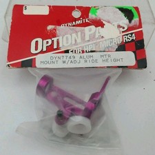 Dynamite DYN7749 Supporto Motore Alluminio con Altezza di Guida Regolabile HPI Micro RS4 RC