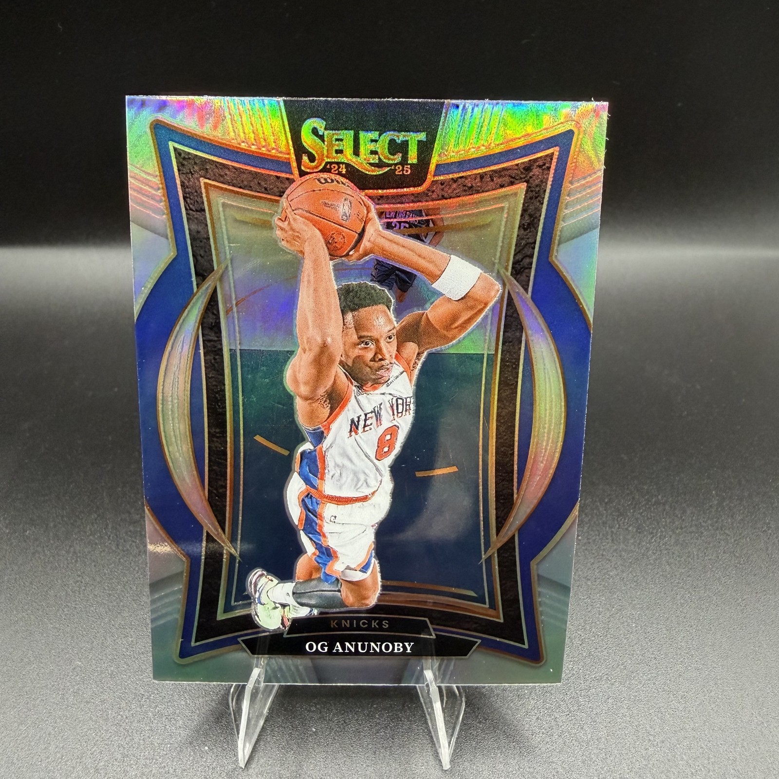 2024-25 Panini Select #11 OG Anunoby Silver Prizm