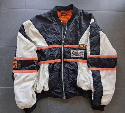 3 x Vintage Uncle Sam Bomber Jacke Nr. No. 1159 in M, L und XL, Club, Theater