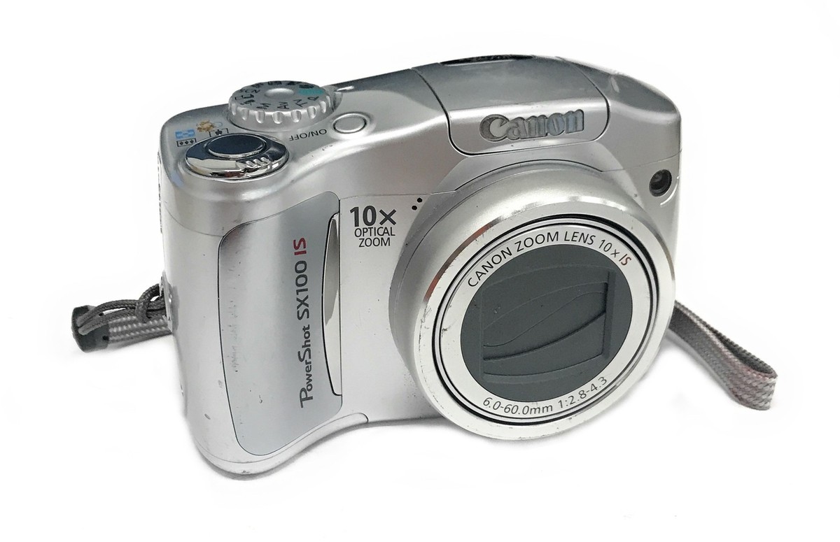 Canon PowerShot A80/SX100 IS シルバー 10倍ズーム Canon PowerShot A80/SX100 IS シルバー 10倍ズーム PowerShot SX100