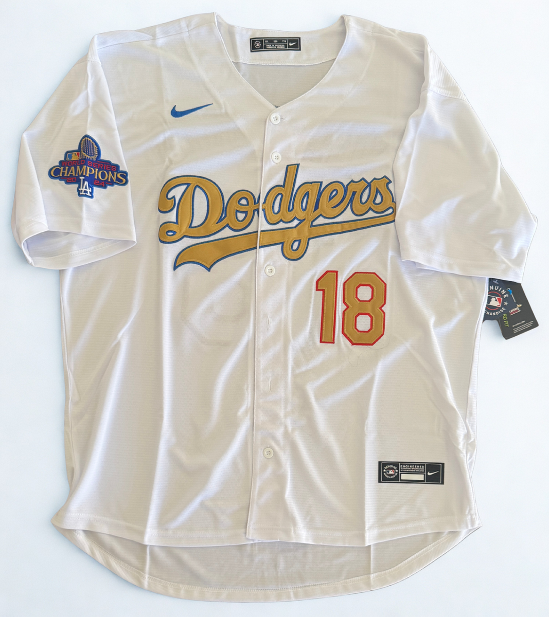 Stitches MLB DODGERS ベースボール Tee サイズ XL Stitches MLB