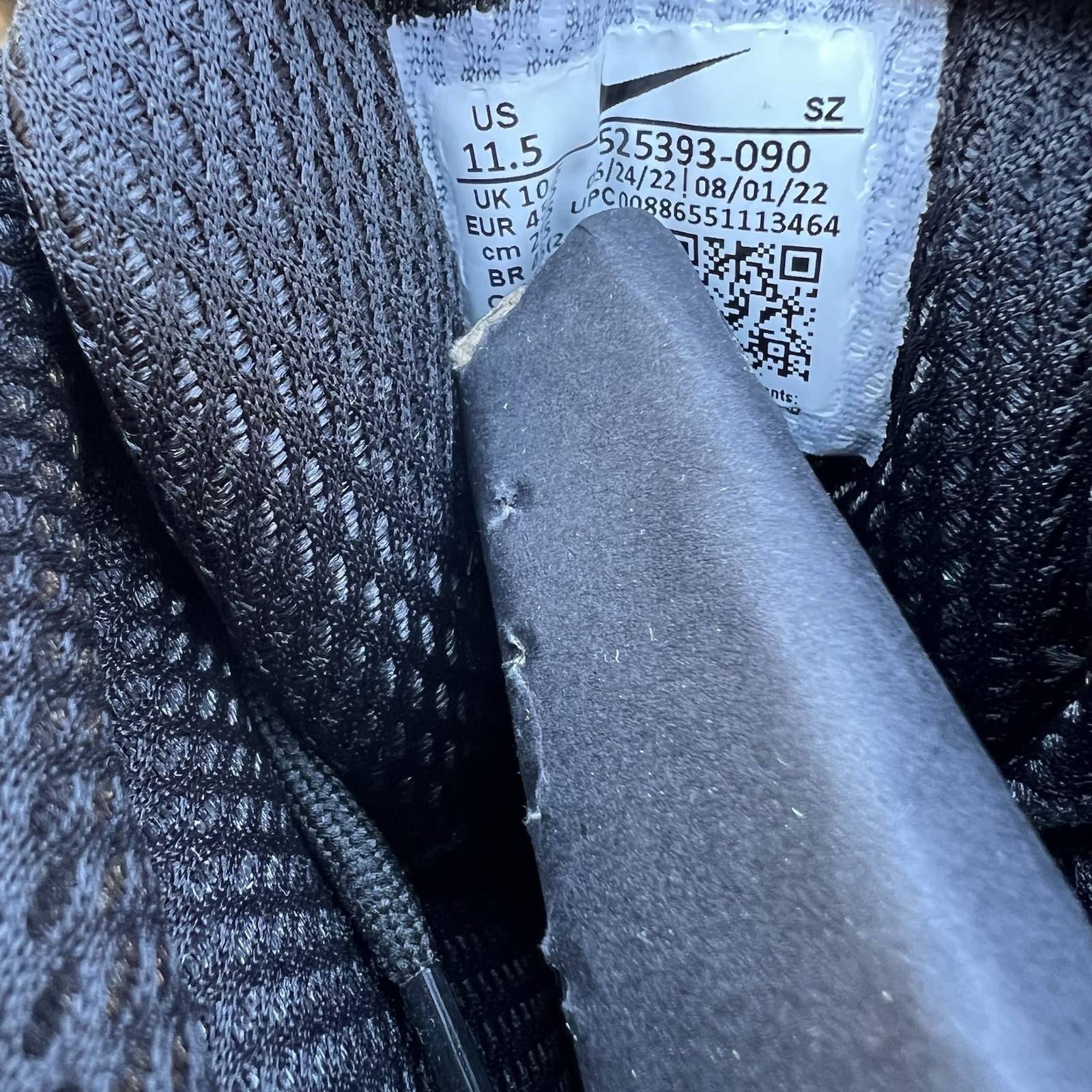 Nike ACG Woodside 2 525393-090 Triple Black Waterproof Boots Shoes Mens 11.5 thumbnail 6