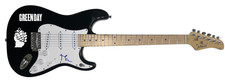 Tre Cool Green Day Signed Autograph Electric Guitar Band Drummer Beckett COA