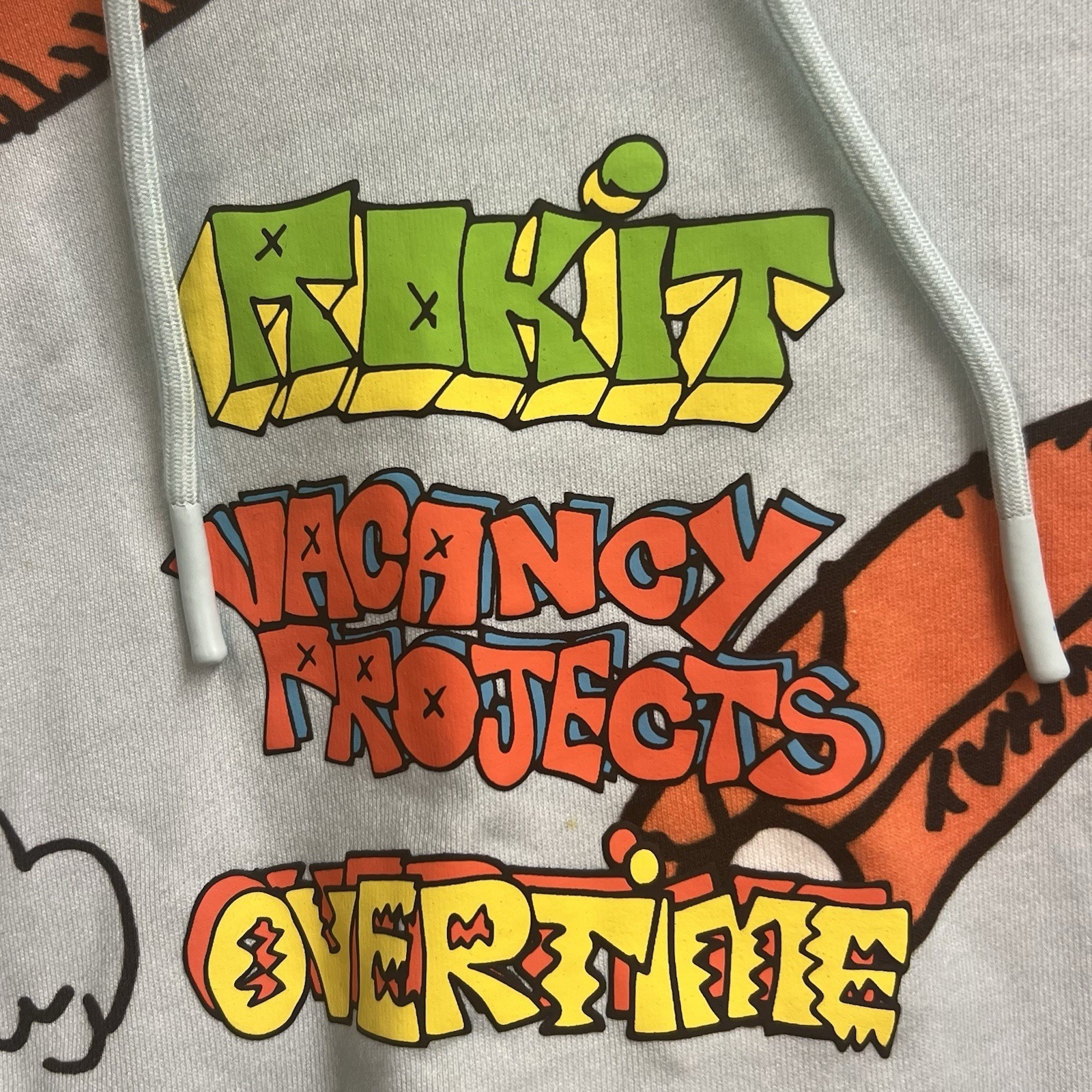 Rokit Overtime Split Vacancy Projects Hoodie Pull… - image 5