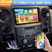 For Ford F150 2009-2014 Radio Dash Kit Car Stereo Apple Carplay Android Gps Wifi