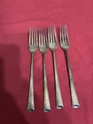 Royal Satin By Wallace Sterling Silver Regular (4) Forks