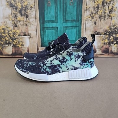 BB7996 Adidas NMD R1 Primeknit Marble Aero Men's Size 8 Sneakers