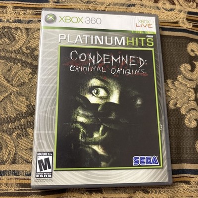 Condemned Criminal Origins (Xbox 360) Complete With Manual
