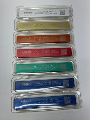 PDT Stone PREMIUM Bronze (Diamond) Sharpening Stones 1x6in CHOOSE GRIT