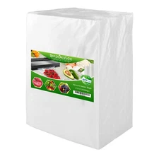 200 Pint Size 6"x10" Vacuum Freezer Sealer Bags for Food,BPA Free, Heavy Duty...