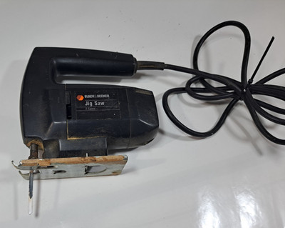 Vintage Black and Decker Two Speed Jig Saw No. 7530 Tested Working