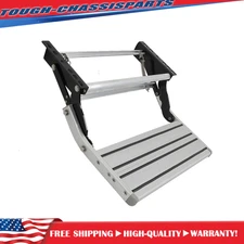 RV Camper Platform Step Stair Anti-Slip Aluminum New 1 Step Pull Out Retractable