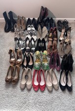 26-Pair Women’s Designer Shoe Lot – Cole Haan, Nine West, Sam Edelman, More