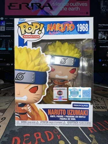 FUNKO POP! VINYL CHALICE EXCLUSIVE NARUTO UZUMAKI #1968 LE9500