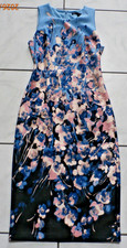 White House Black Market Dress Size 2 Floral Fitted Midi Pencil lined i152