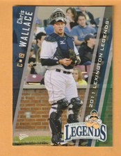 Chris Wallace Lexington Legends 2011 Multi-Anuncio #16 Houston Cougars Cypress Texas