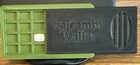 Valcambi Silver Wallet Silver 1 Gram pre-loaded Bar Holder Green/Black