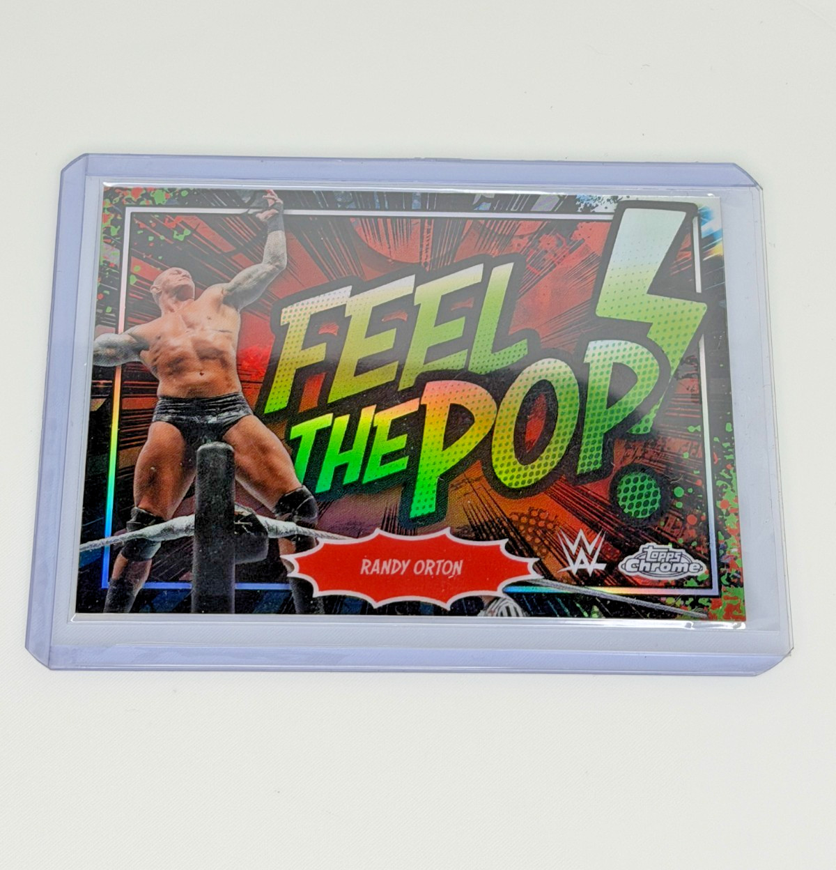 2025 Topps Chrome WWE - Feel the Pop Randy Orton - FTP-RO