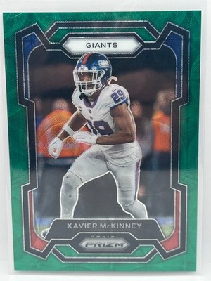 2023 Panini Prizm - Xavier McKinney #226 Green Scope Prizm /75
