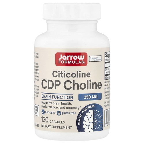 Citicoline, CDP Choline, 250 mg, 120 Capsules