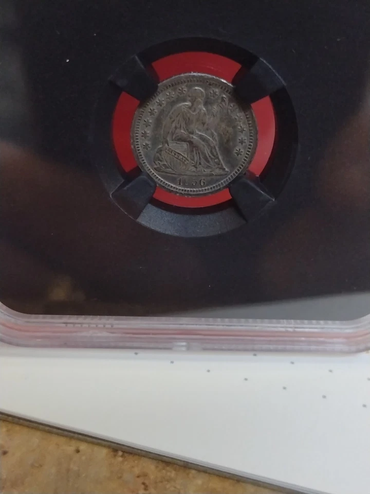 1856-O Half Diam Au53 Very Rare Coin Look At Pictures - Image 4 of 4