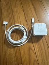 OEM Apple Dual ports USBC 35w Adapter w/ Genuine White Magsafe 3 Cable 2M