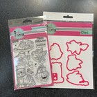 Pink & Main Less Tricks Clear Stamp Set and Matching Dies~New/NLA — photo 1