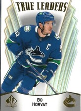 2021-22 SP Authentic #TL-12 Bo Horvat True Leaders
