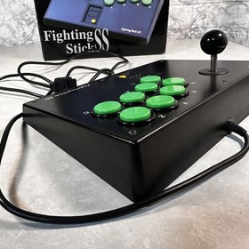 HORI Sega Saturn Fighting Stick SS Arcade Controller HSS-07 w/ Box Japan Retro