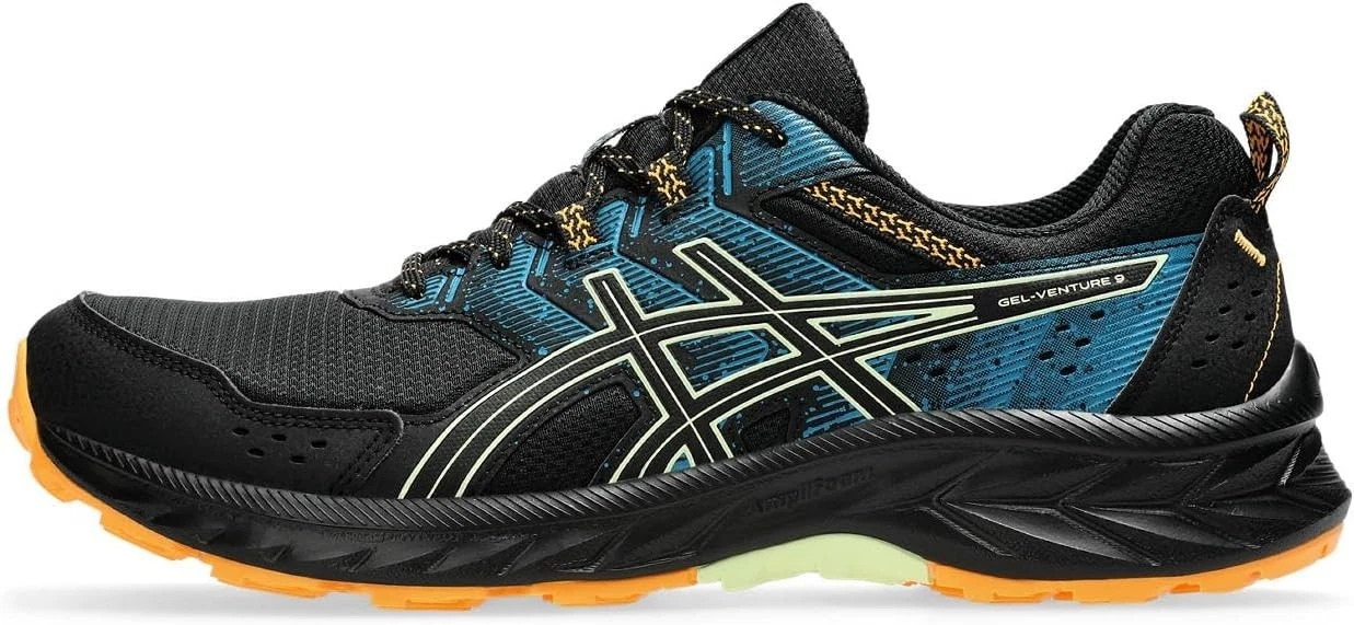 Asics GEL-Venture 9 Black Blue Green Mens Trainers Trail Shoes UK 9_10.5_11_12
Opens in a new window