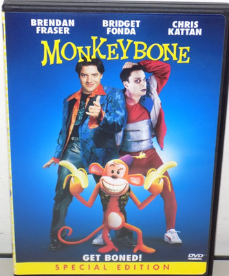 MONKEYBONE DVD SPECIAL EDITION 2001 ''NICE'' BRENDAN FRASER-CHRIS KATTAN
