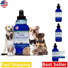 Pet Eye Drops: Natural Silver DMSO for Dog Cat Ulcer, Cataract, Infection Relief