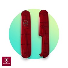 Original Victorinox 91 mm Ersatzwaage transluzent rot - C3500