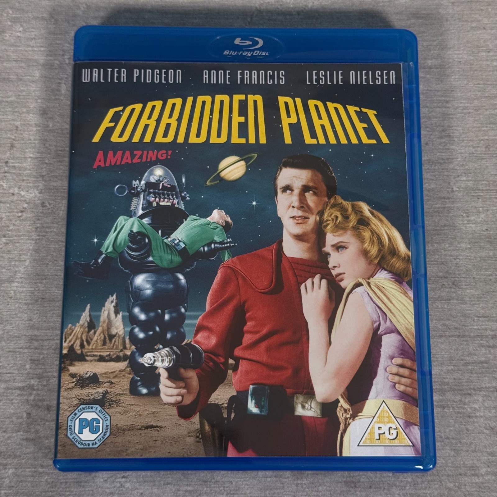 Forbidden Planet Blu-ray - 1956 Classic Sci-Fi Adventure Leslie Nielsen