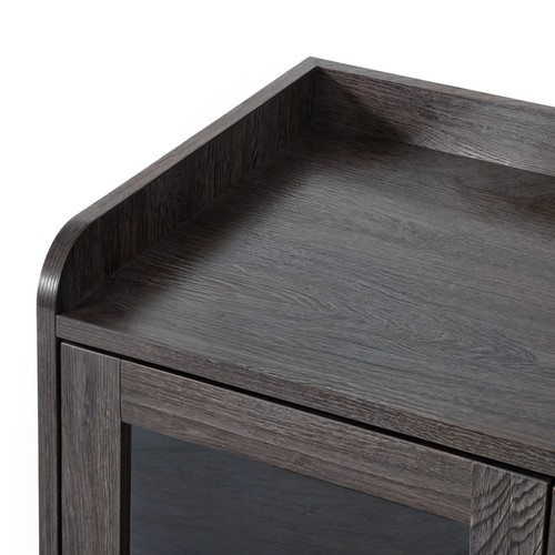 LED Kitchen Sideboard 55" Display Pantry Storage Organizer w/ Adjustable Shelves - Picture 8 of 10