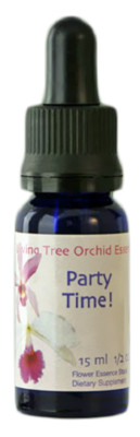 PARTY TIME! Living Tree Orchid Essence 15ml - HELPS YOU FEEL PURE JOY AND HAPPY