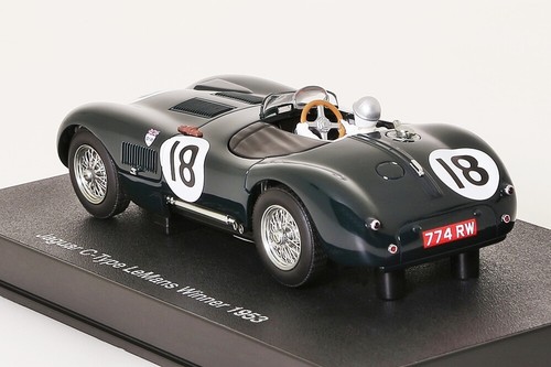Jaguar C-Type L.M. Winner 1953 Rolt/Hamilton #18 Slotcar Autoart 1:32 NUEVO 13571 - Imagen 2 de 6