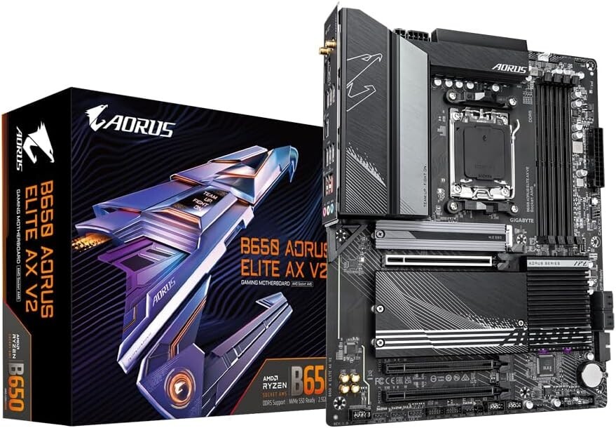 Gigabyte Scheda madre AM5 B650 AORUS ELITE AX V2 - NUOVO