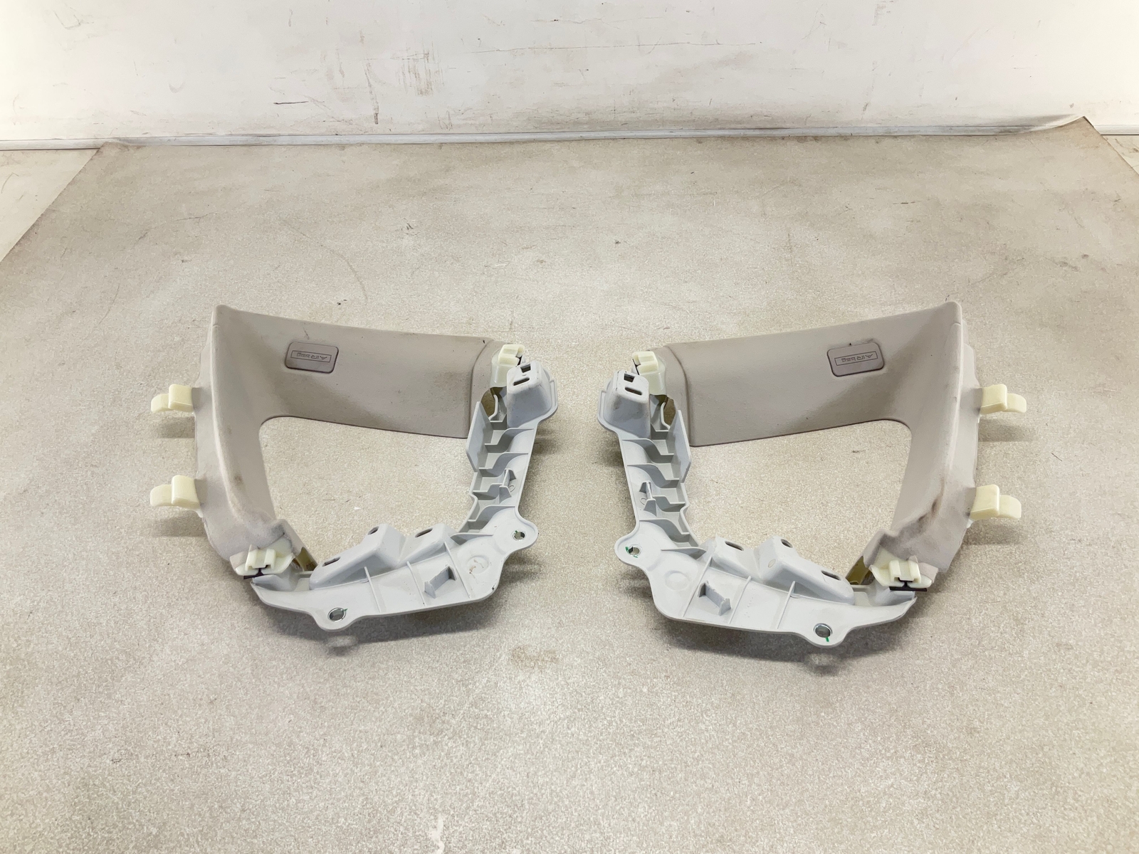 17-20 MASERATI Levante Interior Rear Left & Right Upper C-Pillar Trim Pair OEM