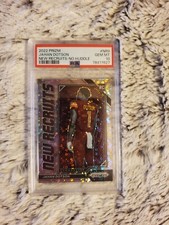 2022 Panini Prizm Jahan Dotson New Recruits No Huddle RC #NR-9 PSA 10