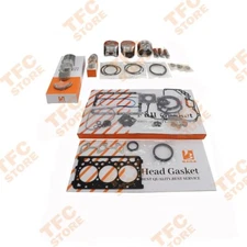 Overhaul Rebuild Kit for Kubota D722 Engine Piston Rings Bearing Gasket Set