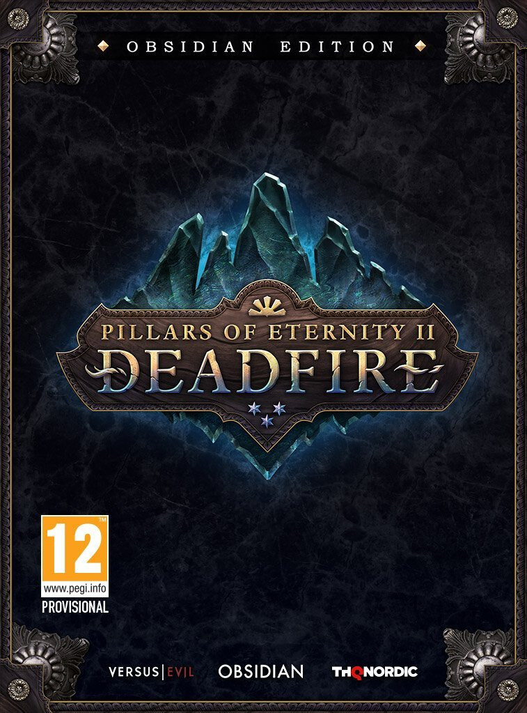 Pillars of Eternity II: Deadfire - Obsidian Edition (PC DVD + Steam) NEW SEALED