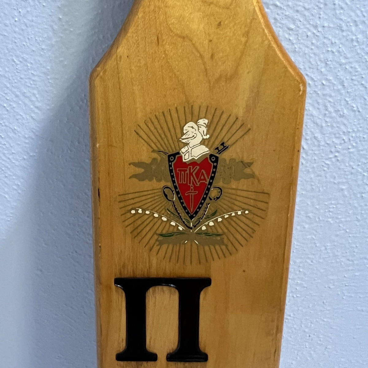 Vintage Pi Kappa Alpha Fraternity Paddle University of Cincinnati