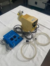 LMI MILTON ROY A141-155S ELECTROMAG PUMP 115VAC GPD14.0, MAX PSI 250 w/ Timer