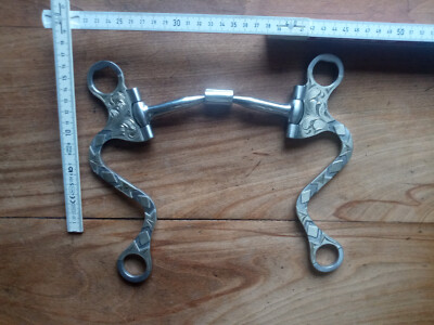 Billy Allen Bit, Showausführung, neu, Breite 5,5 inch, Mundstück mit Kupfereinla